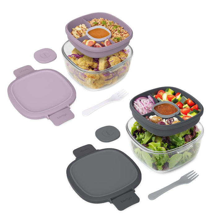 Bentgo Glass Salad Container (2-Pack) E8