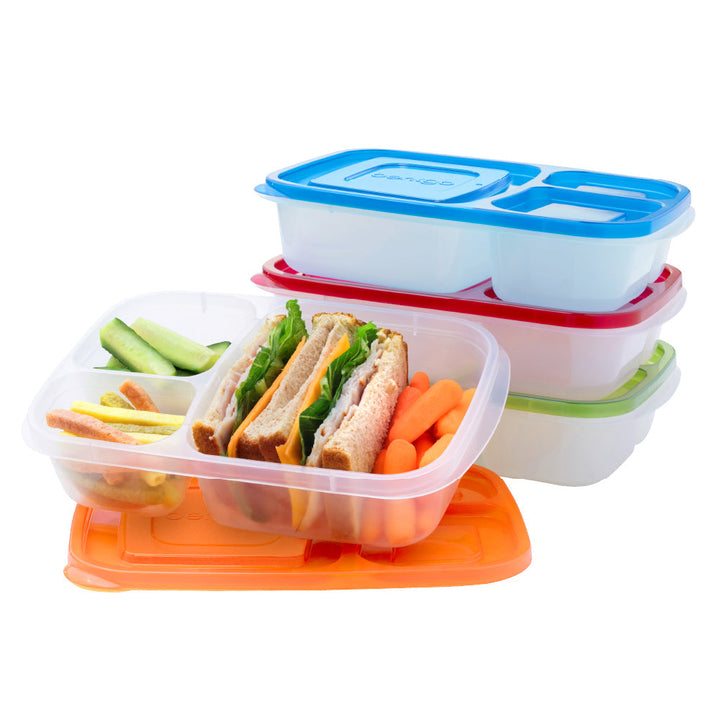 Bentgo Easyboxes 3-Compartment Food Containers 8-Piece Set B7