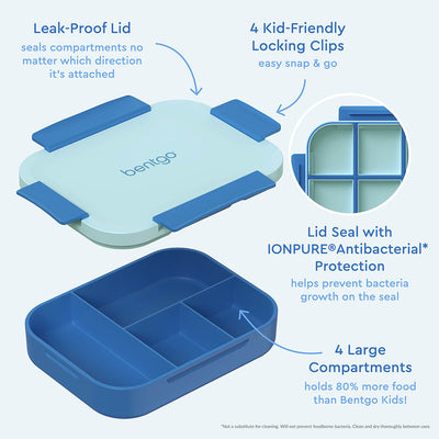 Bentgo Kids Snap & Go Lunch Box