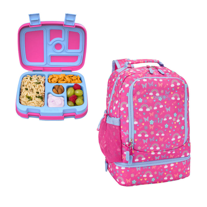 Bentgo Kids Prints Lunch Box & Backpack V1
