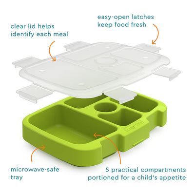 Bentgo Kids Prints Tray with Transparent Cover